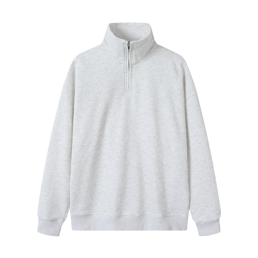 Sweat en coton, col montant