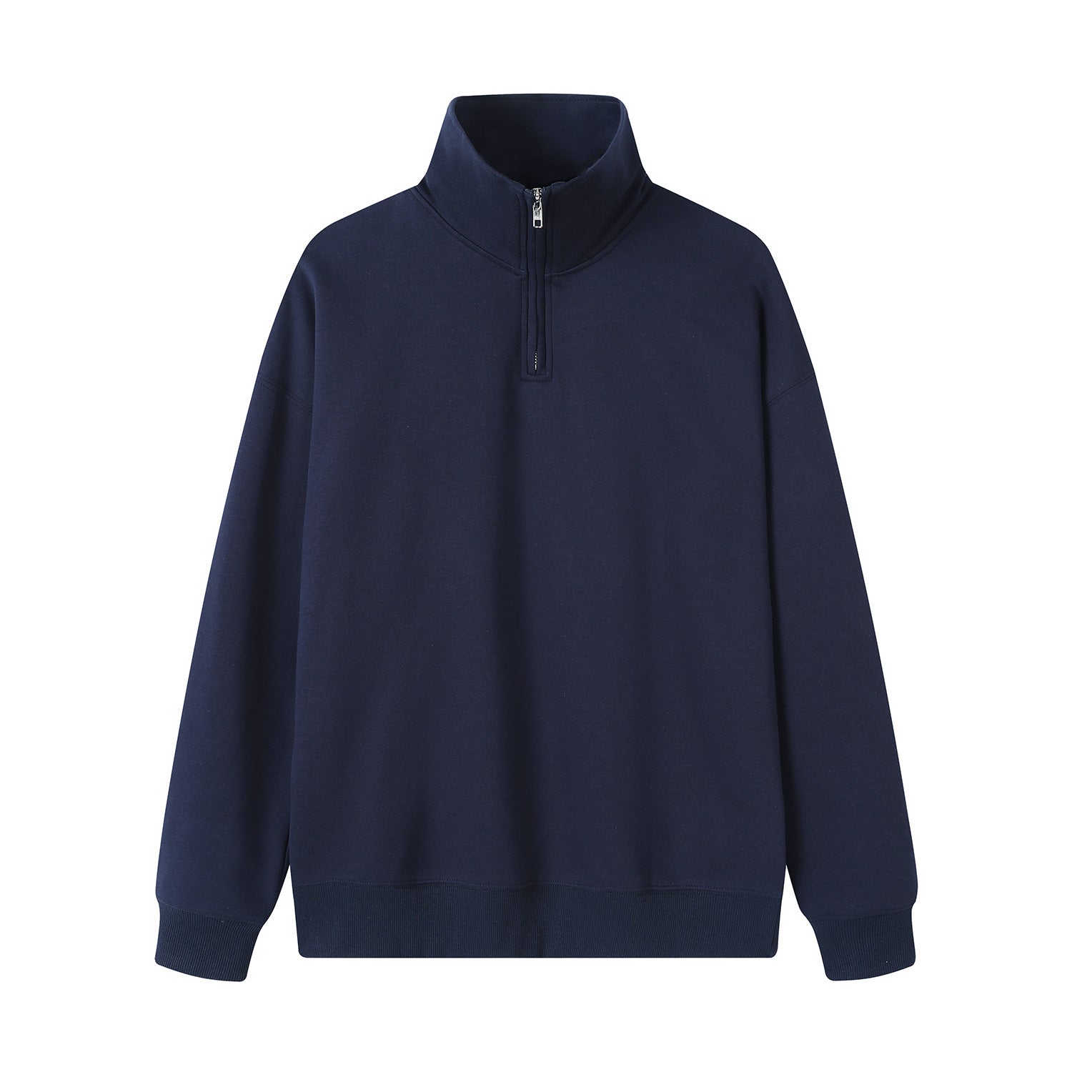 Sweat en coton, col montant