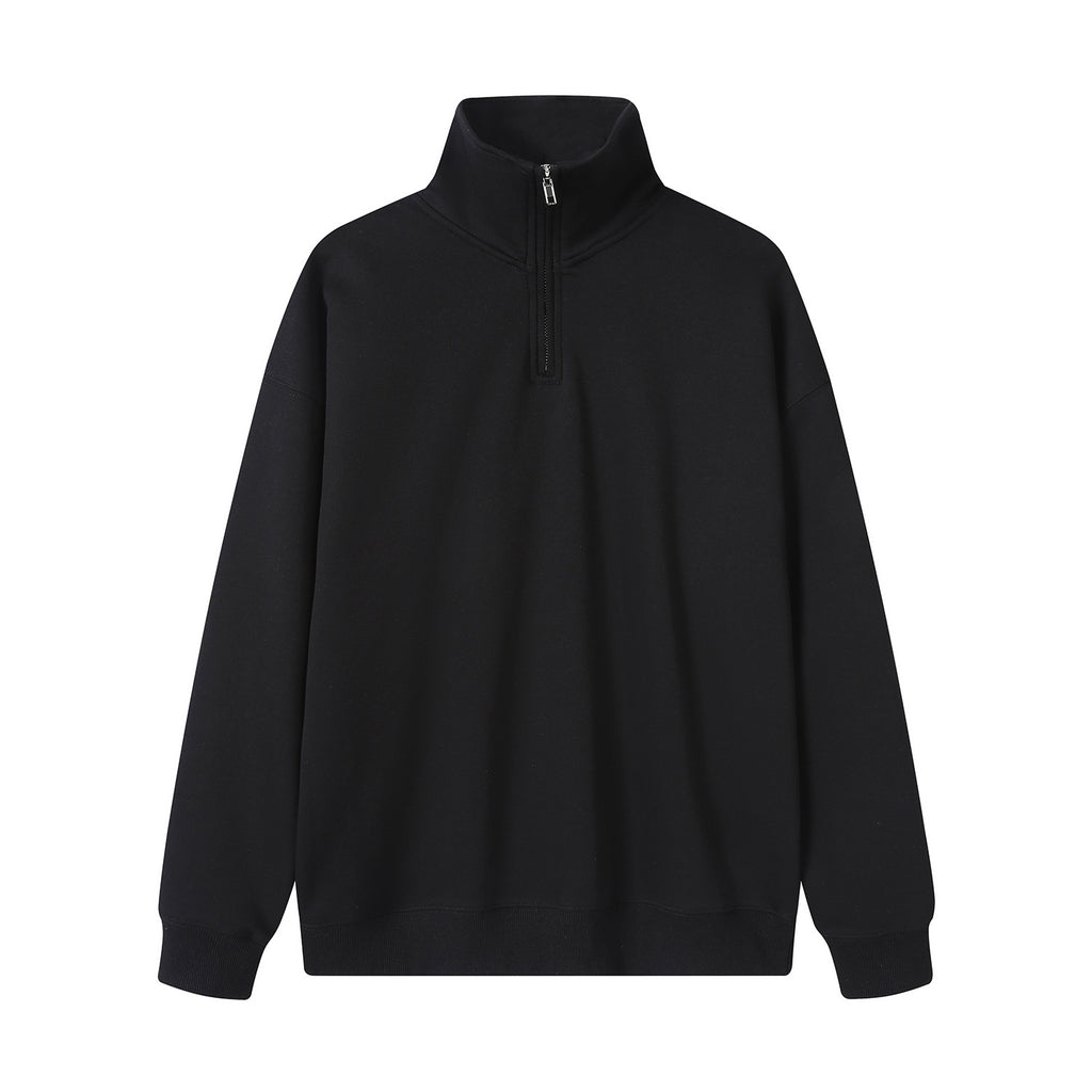 Sweat en coton, col montant