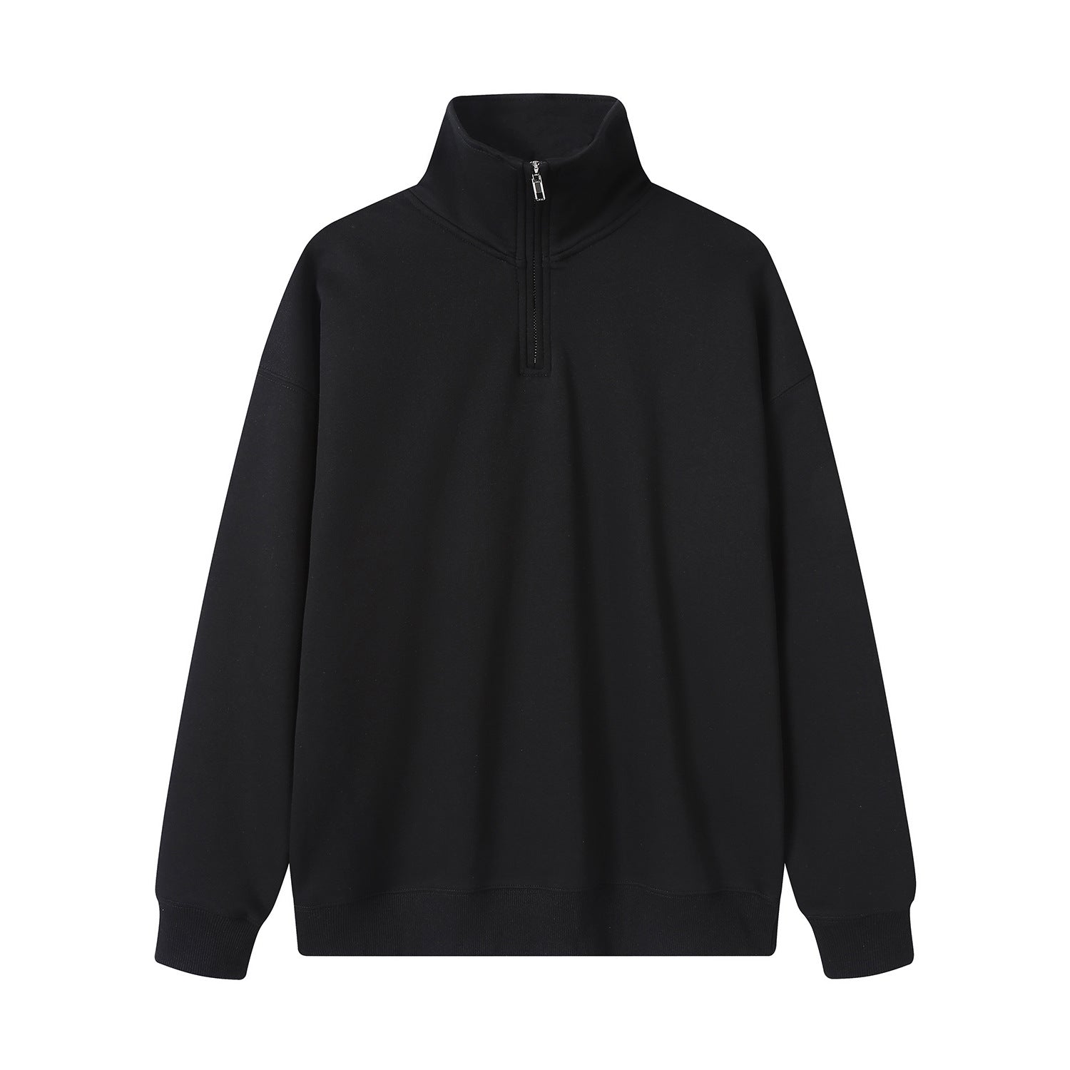 Sweat en coton, col montant