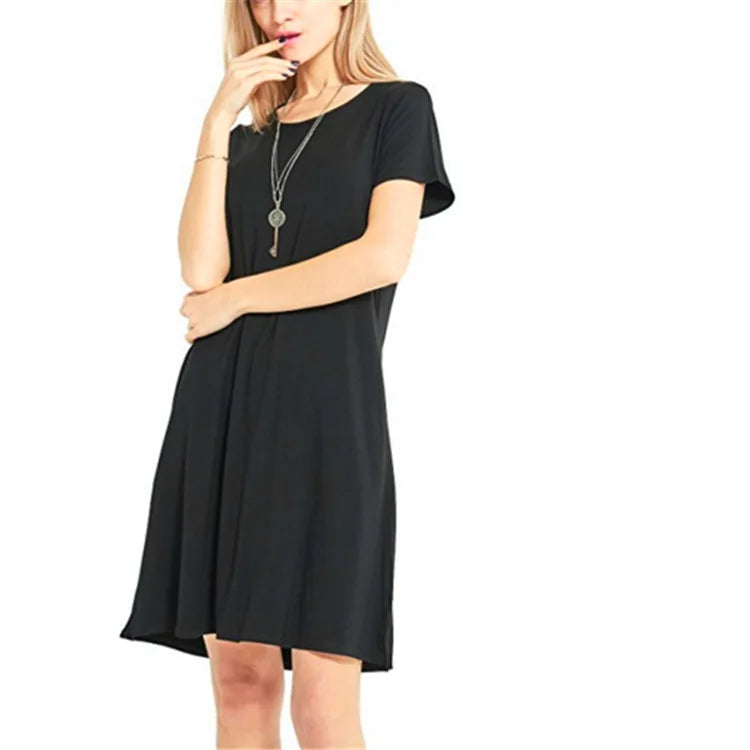 Mini robe Streetwear, robe d'été
