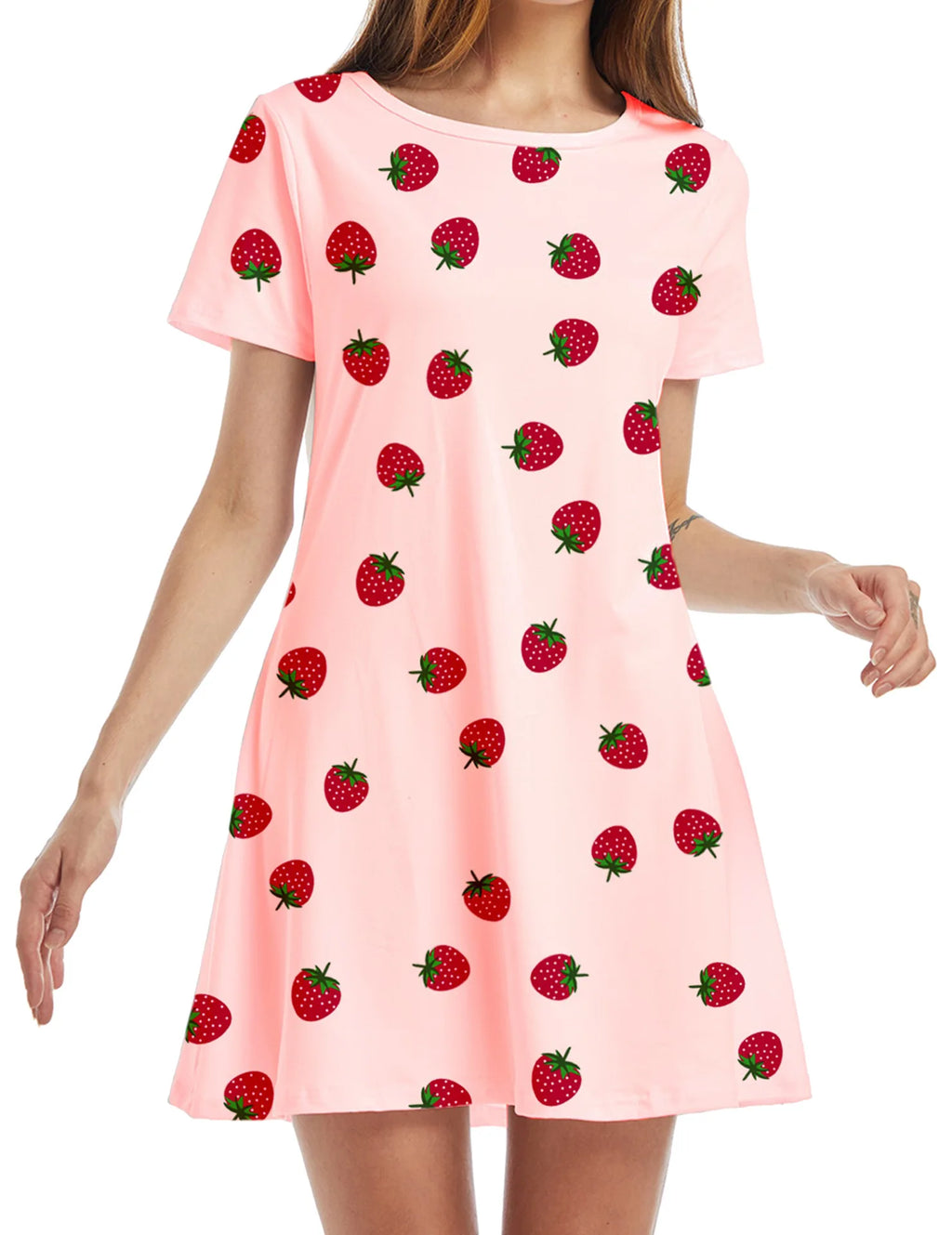 Mini robe Streetwear, robe d'été