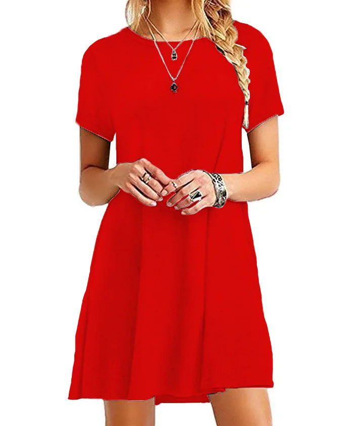 Mini robe Streetwear, robe d'été