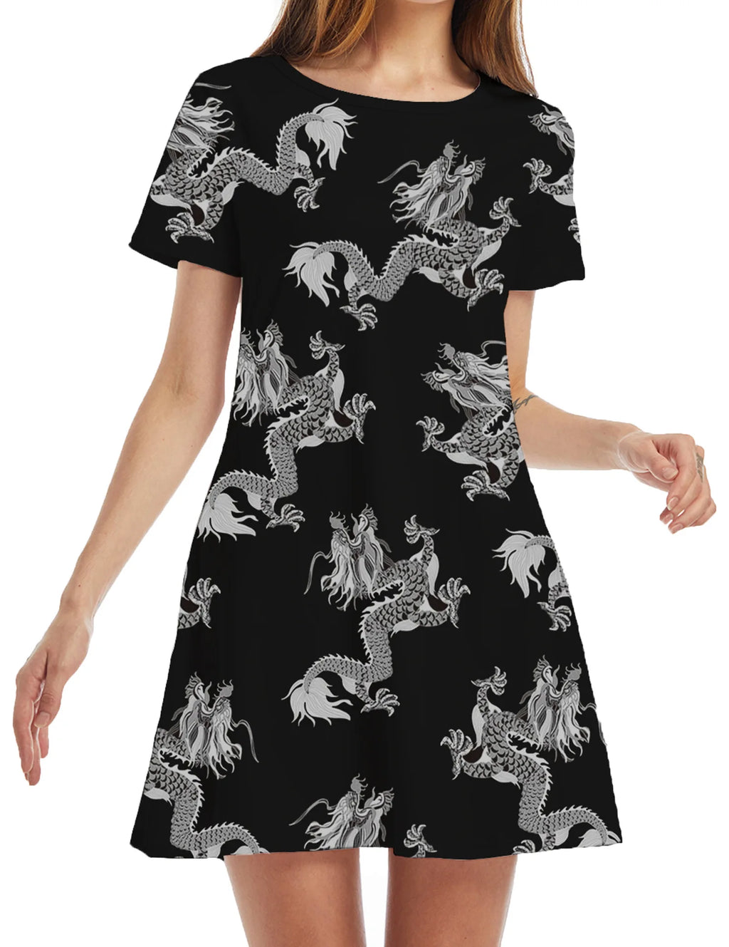 Mini robe Streetwear, robe d'été