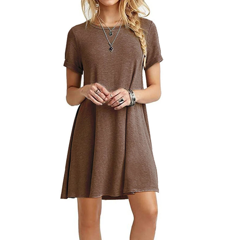 Mini robe Streetwear, robe d'été