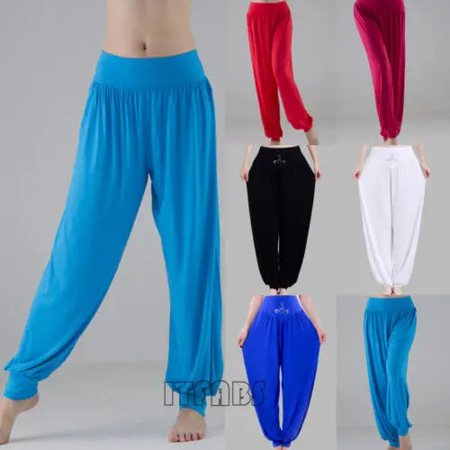 Nouveau Style femmes taille haute athlétique sarouel Baggy Bloom pantalon lanterne Stretch dame décontracté confortable pantalon grande taille M L XL 2XL 3XL