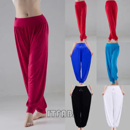 Nouveau Style femmes taille haute athlétique sarouel Baggy Bloom pantalon lanterne Stretch dame décontracté confortable pantalon grande taille M L XL 2XL 3XL