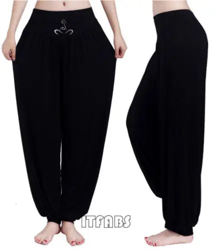 Nouveau Style femmes taille haute athlétique sarouel Baggy Bloom pantalon lanterne Stretch dame décontracté confortable pantalon grande taille M L XL 2XL 3XL
