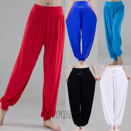 Nouveau Style femmes taille haute athlétique sarouel Baggy Bloom pantalon lanterne Stretch dame décontracté confortable pantalon grande taille M L XL 2XL 3XL