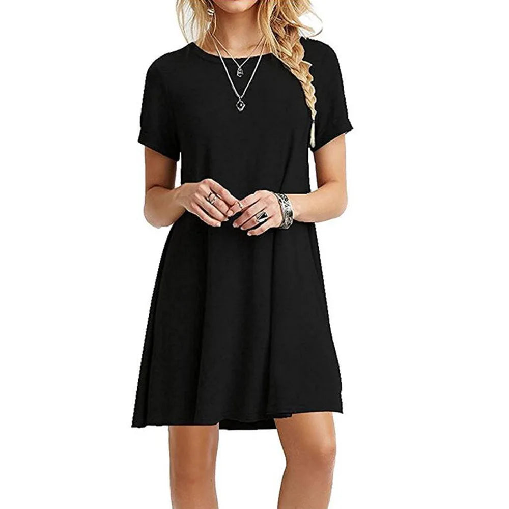 Mini robe Streetwear, robe d'été