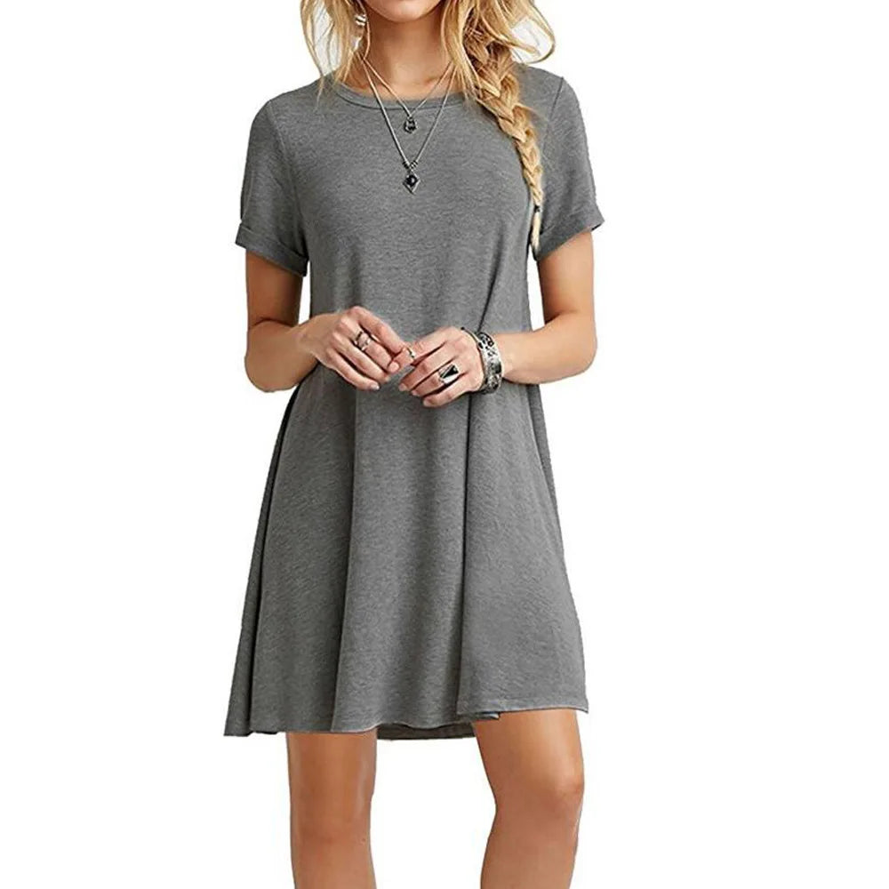 Mini robe Streetwear, robe d'été
