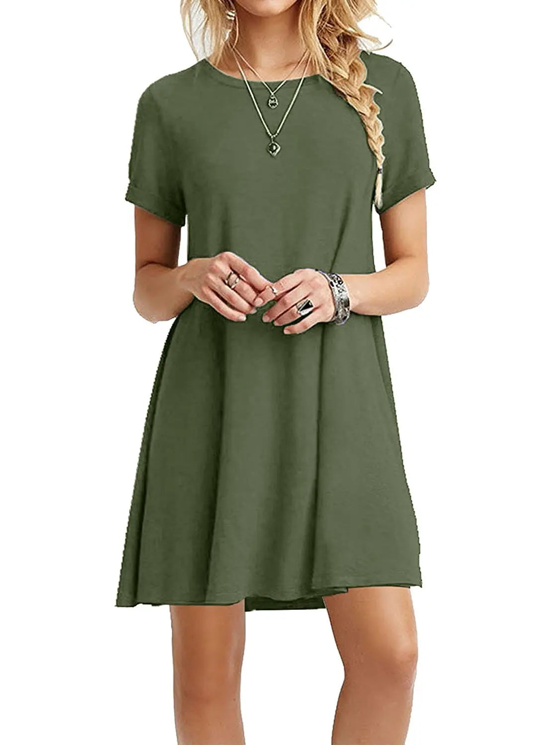 Mini robe Streetwear, robe d'été