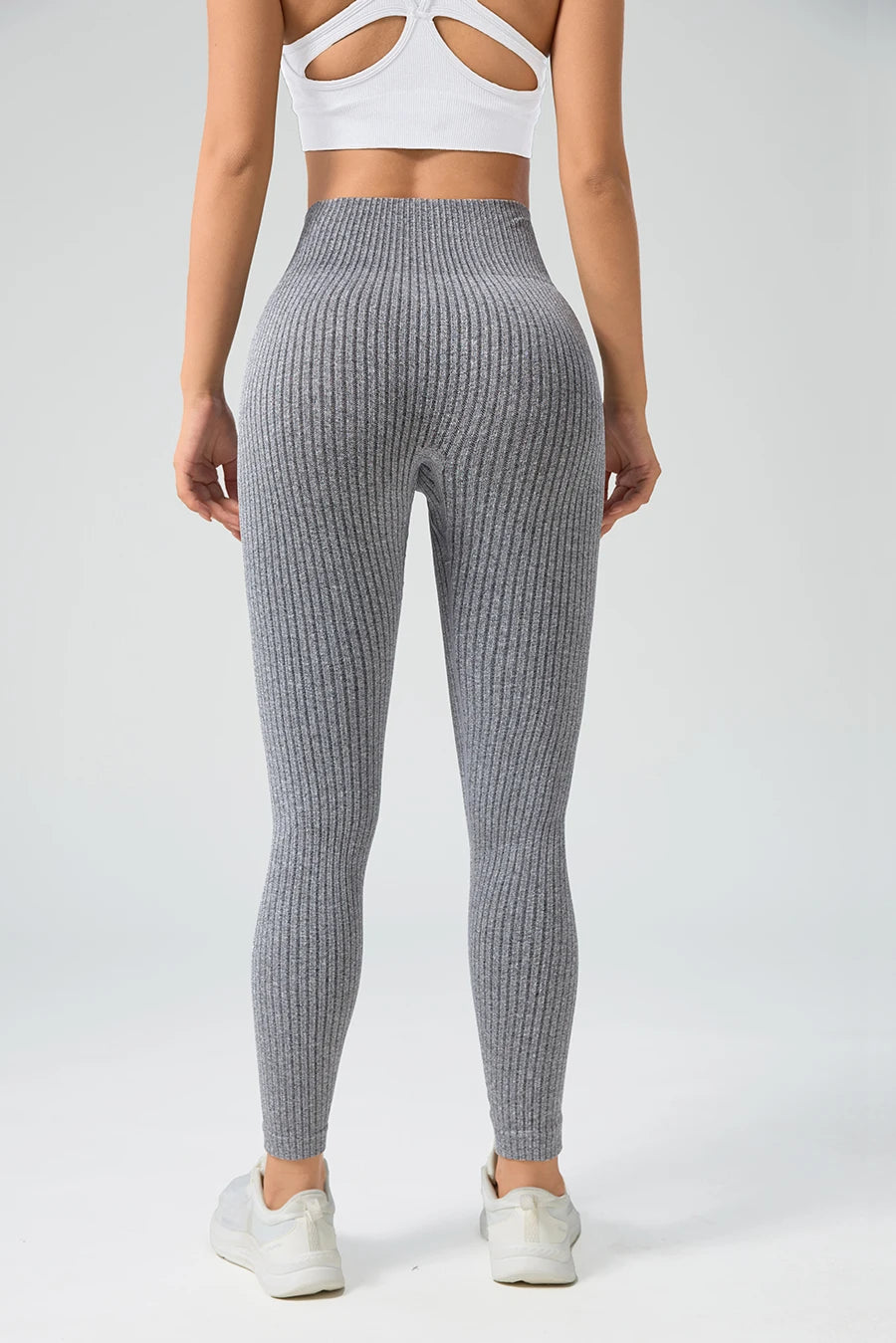 Leggings taille haute, pantalons style Yoga