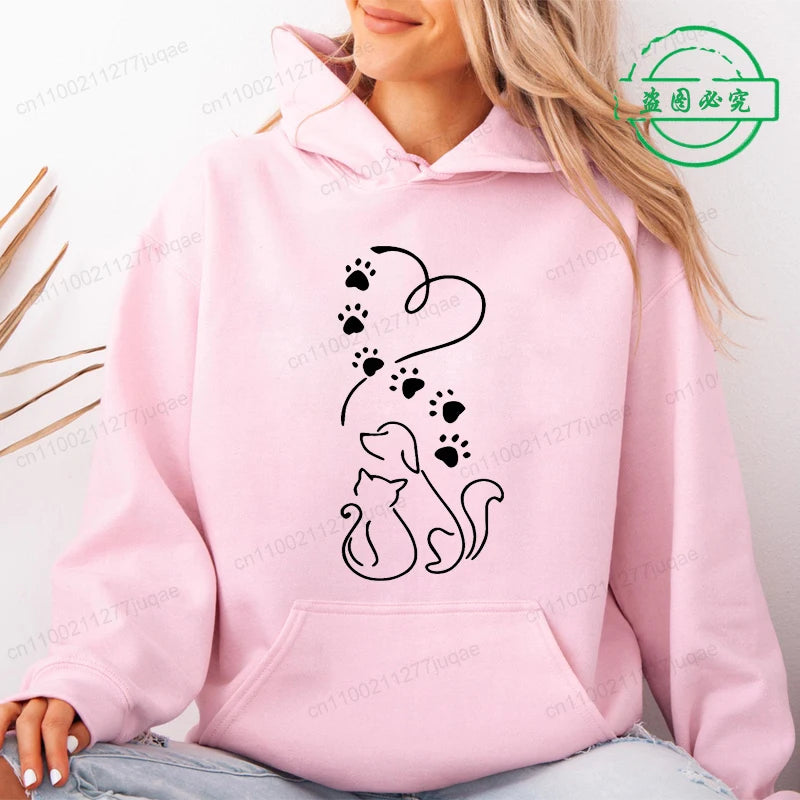 Sweat à capuche rouge- Nouvelle Collection