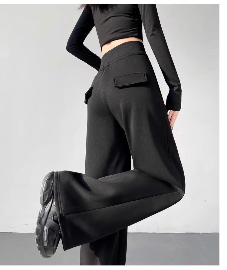 Pantalon  taille haute,