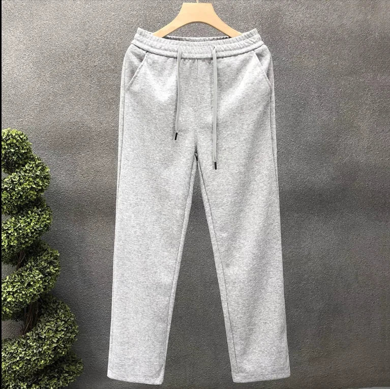 Pantalon de survêtement en coton gris nouvelle collection printemps
