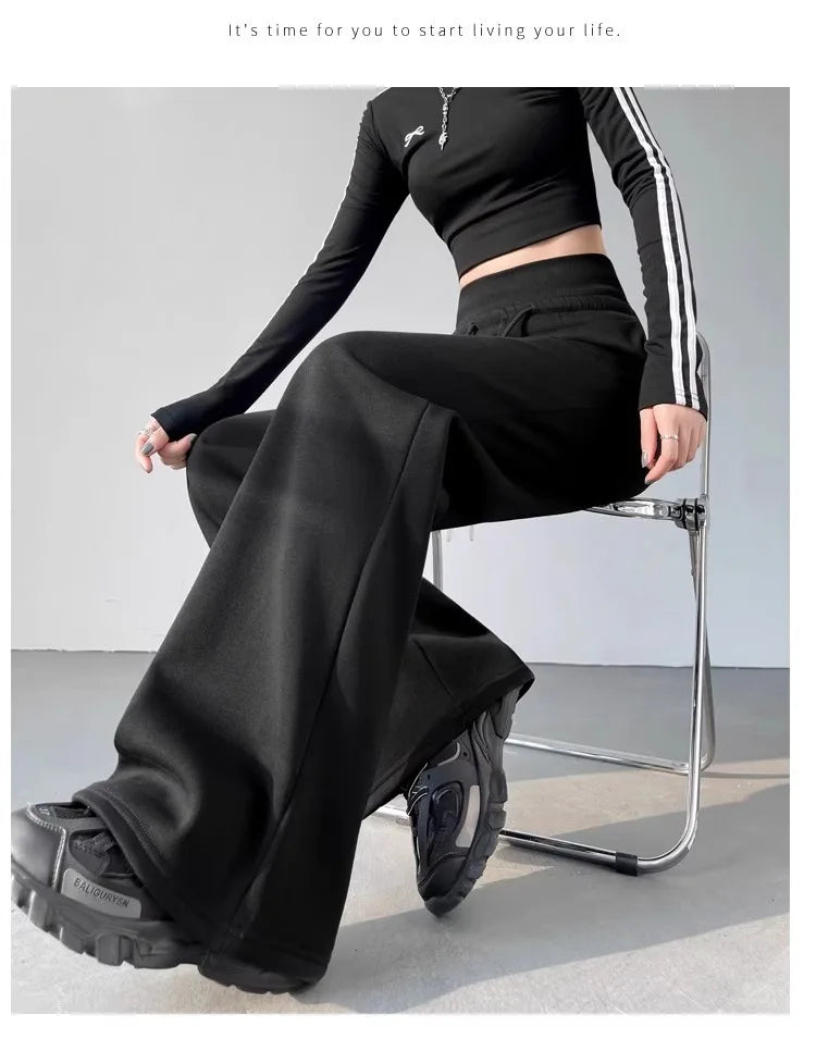 Pantalon  taille haute,