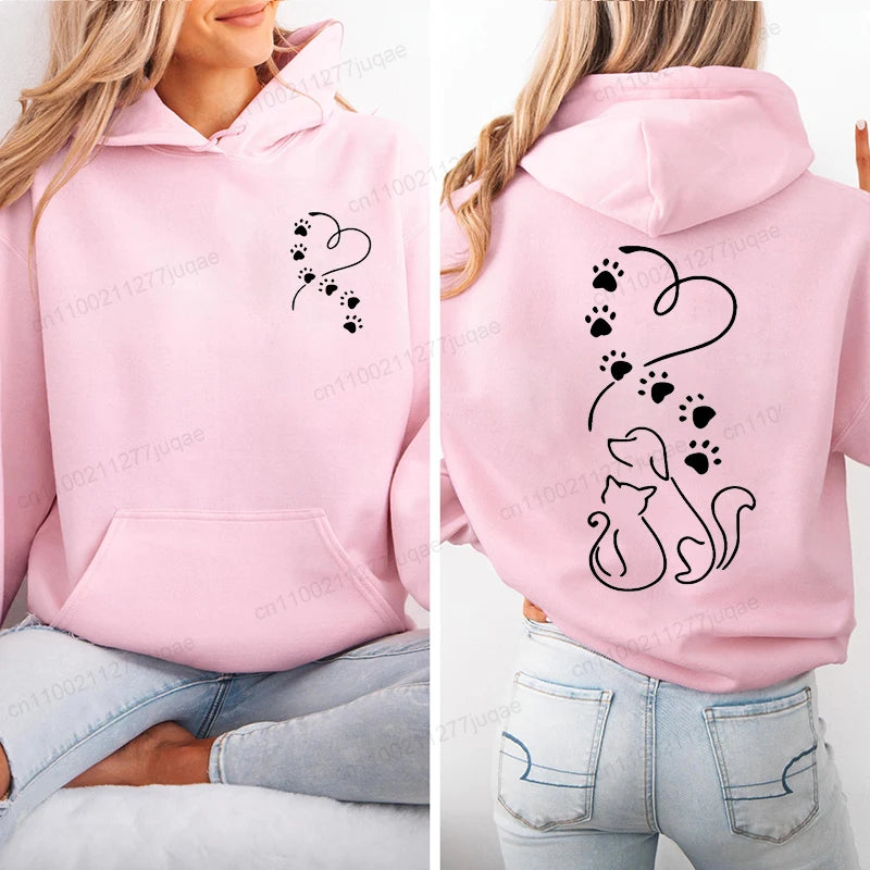 Sweat à capuche rouge- Nouvelle Collection