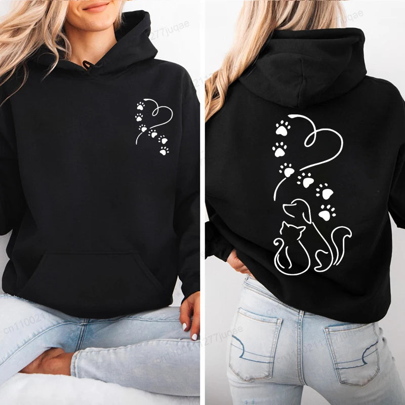 Sweat à capuche rouge- Nouvelle Collection