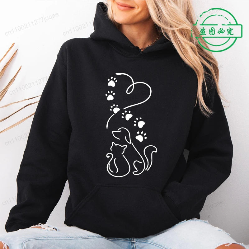 Sweat à capuche rouge- Nouvelle Collection