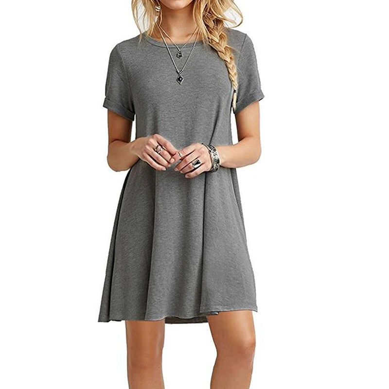 Mini robe Streetwear, robe d'été