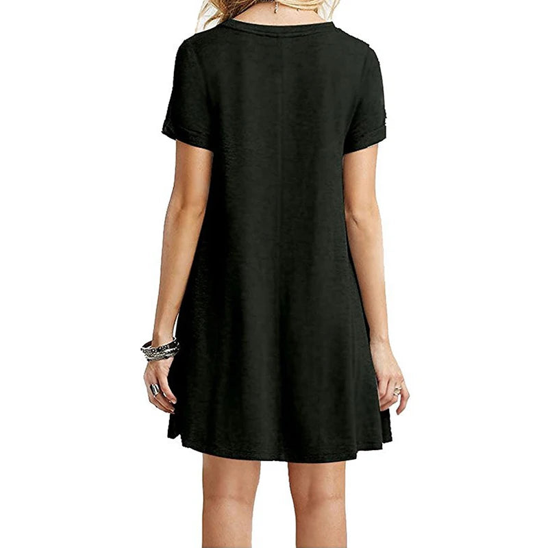 Mini robe Streetwear, robe d'été