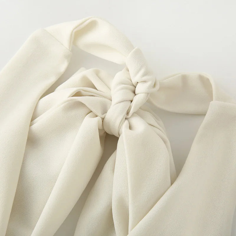 Robes longues Col en v  dos nu, Tenues de soirée