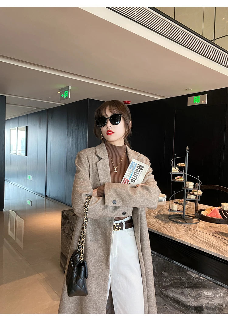 Hauts tricoté à manches longues