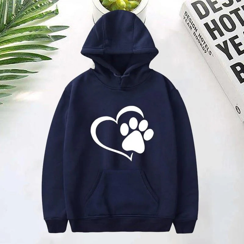Pulls décontractés à capuche, manches longues