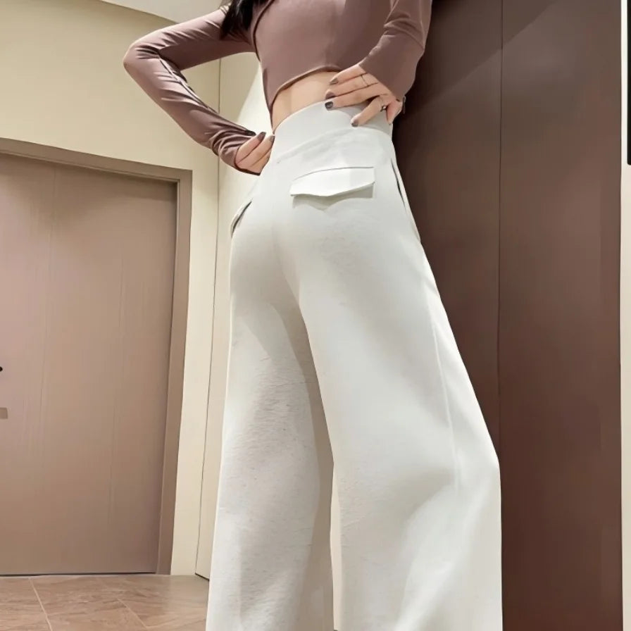 Pantalon  taille haute,