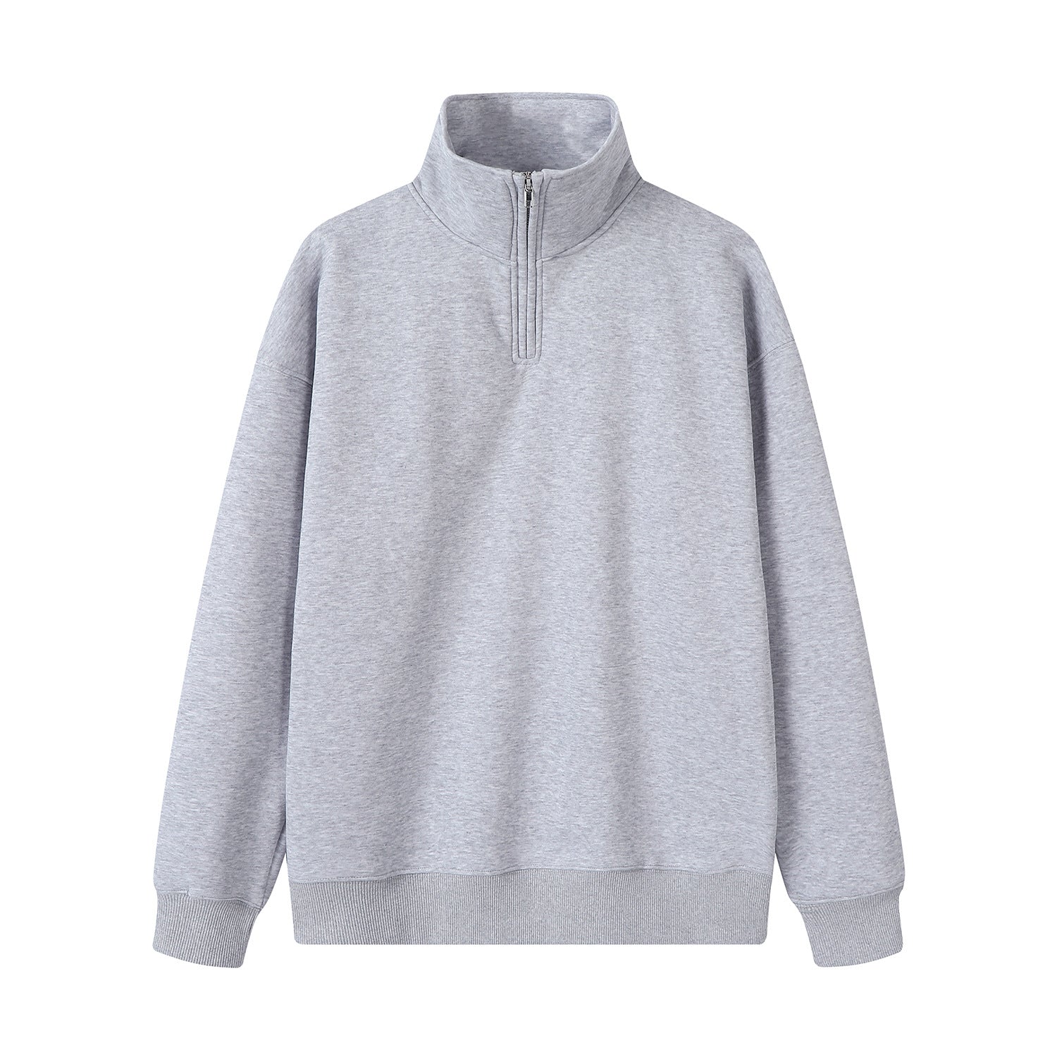 Sweat en coton, col montant